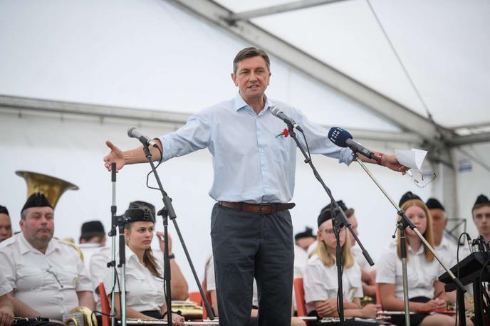 Borut Pahor Najevska lipa | Foto STA