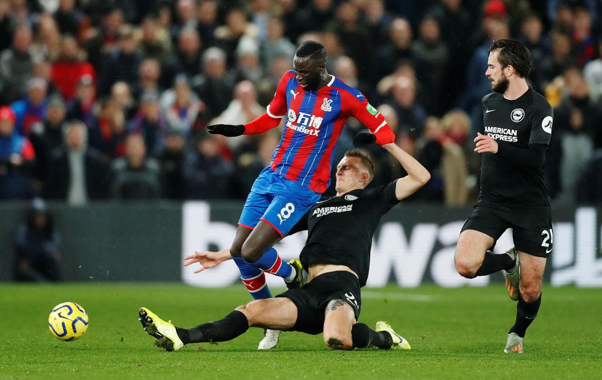 Brighton, Crystal Palace | Zadnjo tekmo 17. kroga angleške premier lige sta v Londonu odigrala Crystal Palace in Brighton. | Foto Reuters