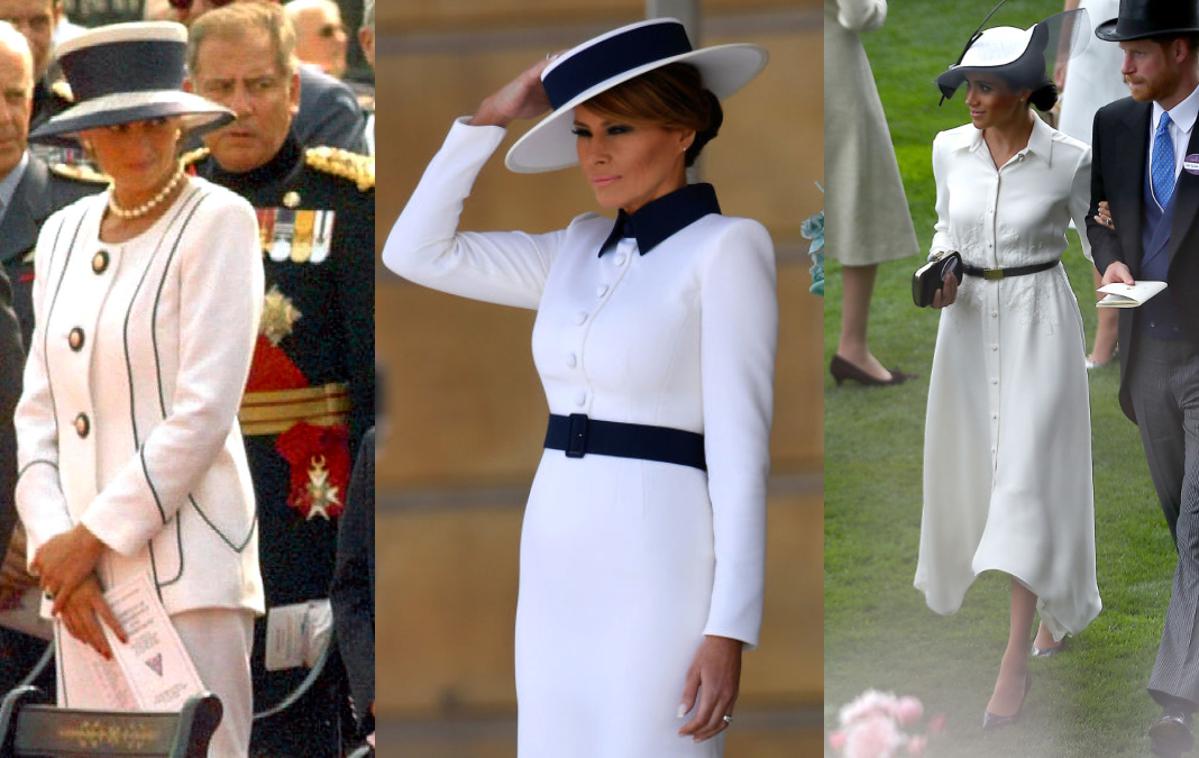 Melania Trump | Poklon Melanije princesi Diani in Meghan Markle | Foto Getty Images