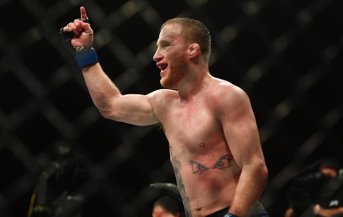 Justin Gaethje | Justin Gaethje je v Jacksonvillu šokiral favoriziranega tekmeca. | Foto Reuters