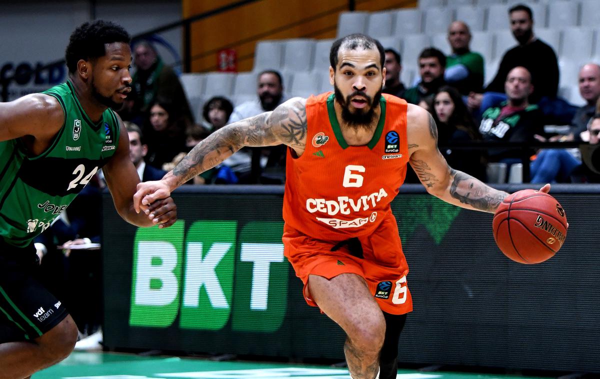 Cedevita Olimpija Justin Cobbs | Cedevita Olimpija je iz Badalone vrača z 11. porazom v Eurocupu to sezono. | Foto Tine Ružič/Cedevita Olimpija