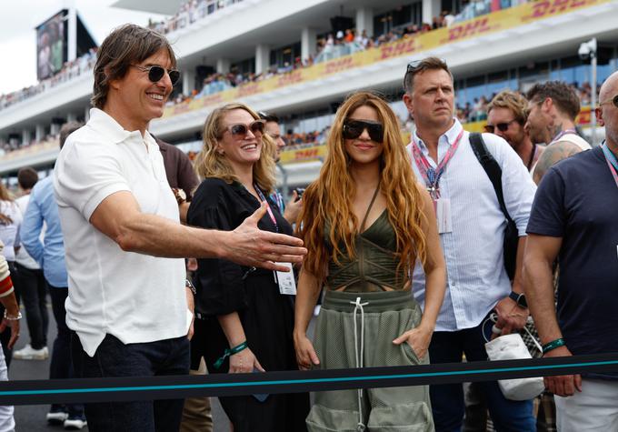 Tom Cruise in Shakira | Foto: Guliverimage/Vladimir Fedorenko