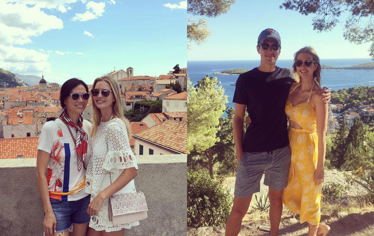 Ivanka Trump na Hrvaškem | Foto Instagram