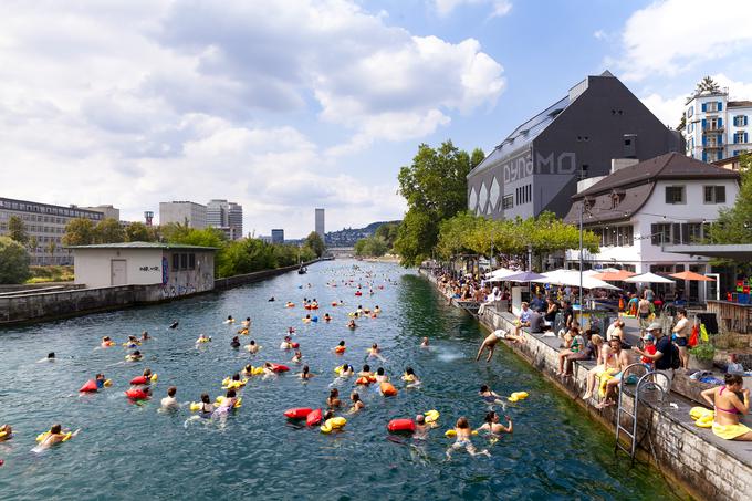 Reka Limmat, Zürich | Foto: Lucía de Mosteyrín Muñoz