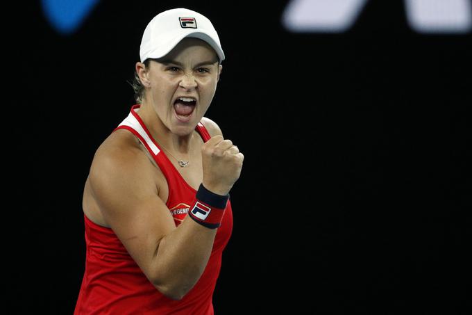 Ashleigh Barty se je uvrstila v finale Sidneyja. | Foto: Reuters