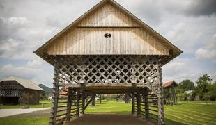 Junijski dež je odplaknil kulinarični festival pod dolenjskimi kozolci