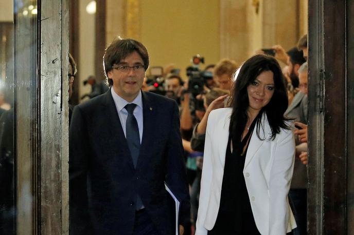 Carles Puigdemont in Marcela Topor | Foto Reuters