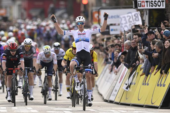 Tim Merlier | Tim Merlier je dobil zaključni sprint prve etape letošnje dirke Pariz - Nica. | Foto Guliverimage