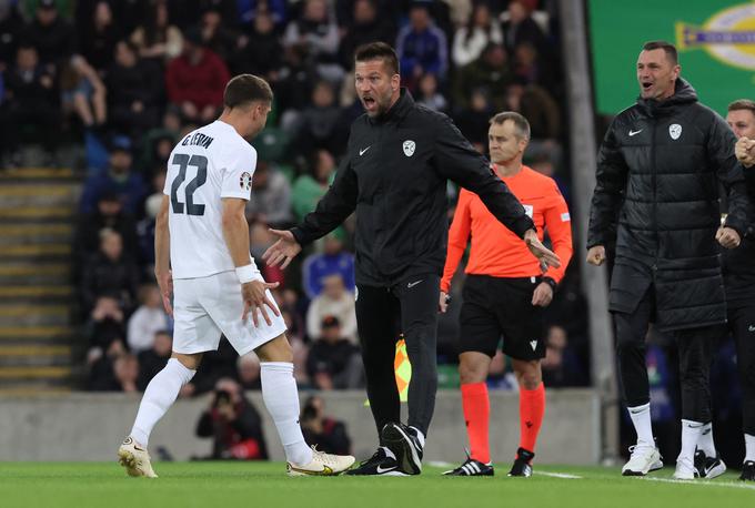 Slovenija je zmagala tudi v Belfastu, edini zadetek na srečanju je dosegel Adam Gnezda Čerin. | Foto: Reuters