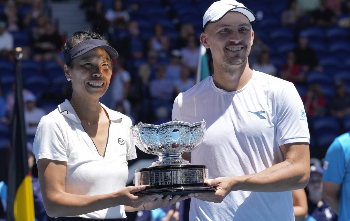 Hsieh Su-wei Jan Zielinski | Hsieh Su-wei in Jan Zielinski | Foto Guliverimage