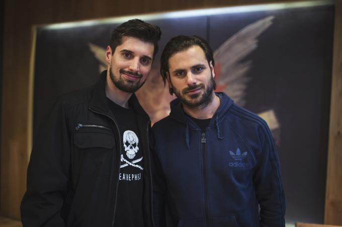 Luka Šulić in Stjepan Hauser sta se mudila v Ljubljani. | Foto: Bojan Puhek