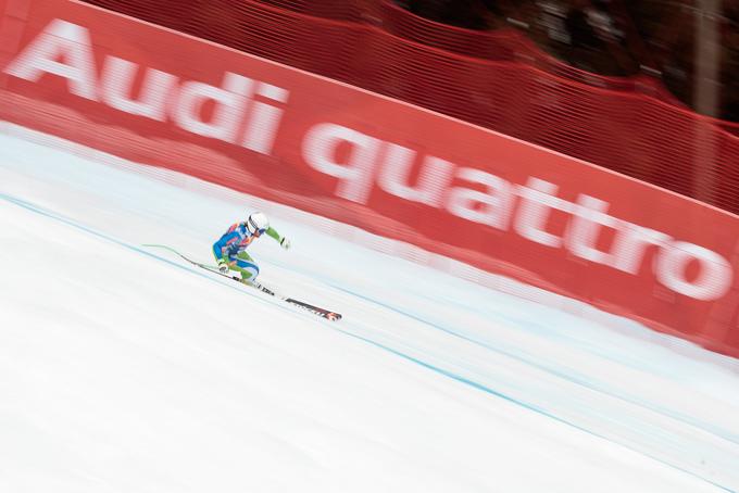 V Kitzbühlu je takole še drvel proti cilju uradnega treninga. Štarta na tekmi ni dočakal, zato je bila usoda njegove kariere v dobršni meri zapečatena pod slovitim Petelinjim grebenom. | Foto: Sportida