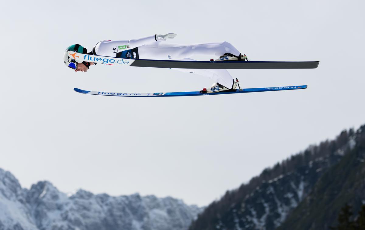 Timi Zajc Planica 2024 | Timi Zajc je bil v kvalifikacijah četrti. | Foto www.alesfevzer.com