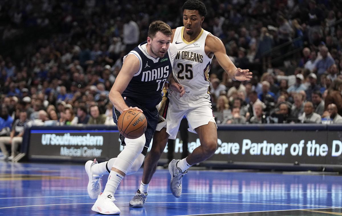 Luka Dončić Dallas Mavericks | Luka Dončić je tekmo končal pri 26 točkah. | Foto Guliverimage