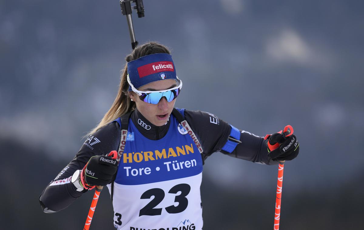 Lisa Vittozzi | Lisa Vittozzi je zmagovalka 15-kilometrske posamične preizkušnje za svetovni pokal v nemškem Ruhpoldingu | Foto Guliverimage