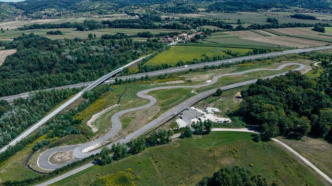 Pogled na dirkaško stezo Lindauring pri Petišovcih | Foto: Lindauring