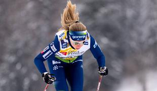 Ebba Anderson zmagala na 10 km v Dobbiacu, Anja Mandeljc 30.