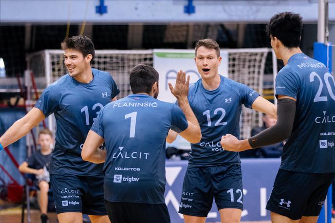 Calcit Volley | Kamničani so v sredo zanesljivo premagali norveškega tekmeca. Manj kot 24 ur po zmagi se bodo z njim pomerili še enkrat. | Foto Klemen Brumec