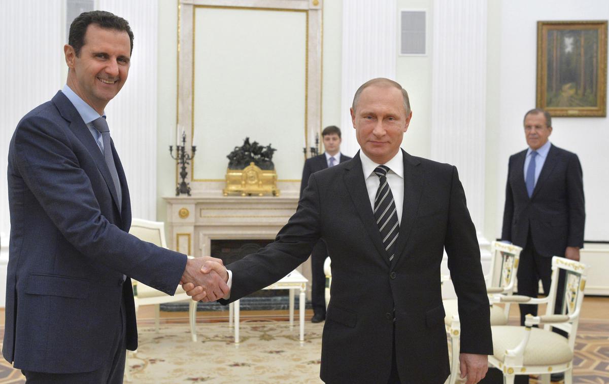 bašar al asad, vladimir putin | Foto Reuters