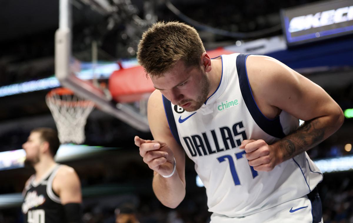 Luka Dončić | Luka Dončić je blestel proti Los Angeles Clippers. Zaustavil se je pri 35 točkah, 11 skokih in petih asistencah. | Foto Reuters