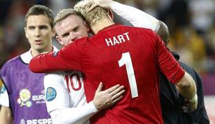 Rooney: Hart je najboljši vratar na svetu