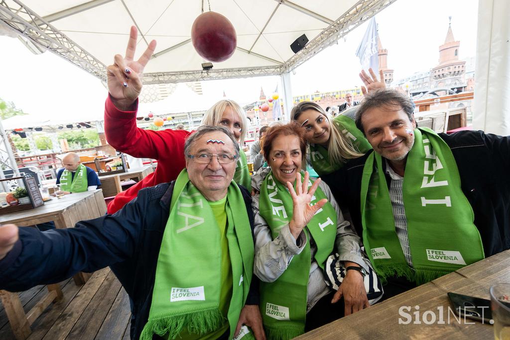 Slovenija navijači EuroBasket Berlin