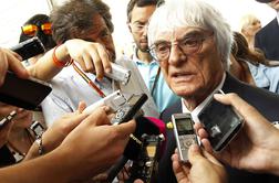 Ecclestone: V prihodnji sezoni osem ekip in trije dirkači v enem moštvu