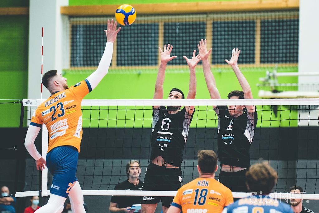 ACH Volley Ljubljana : Calcit Volley, pokal finale