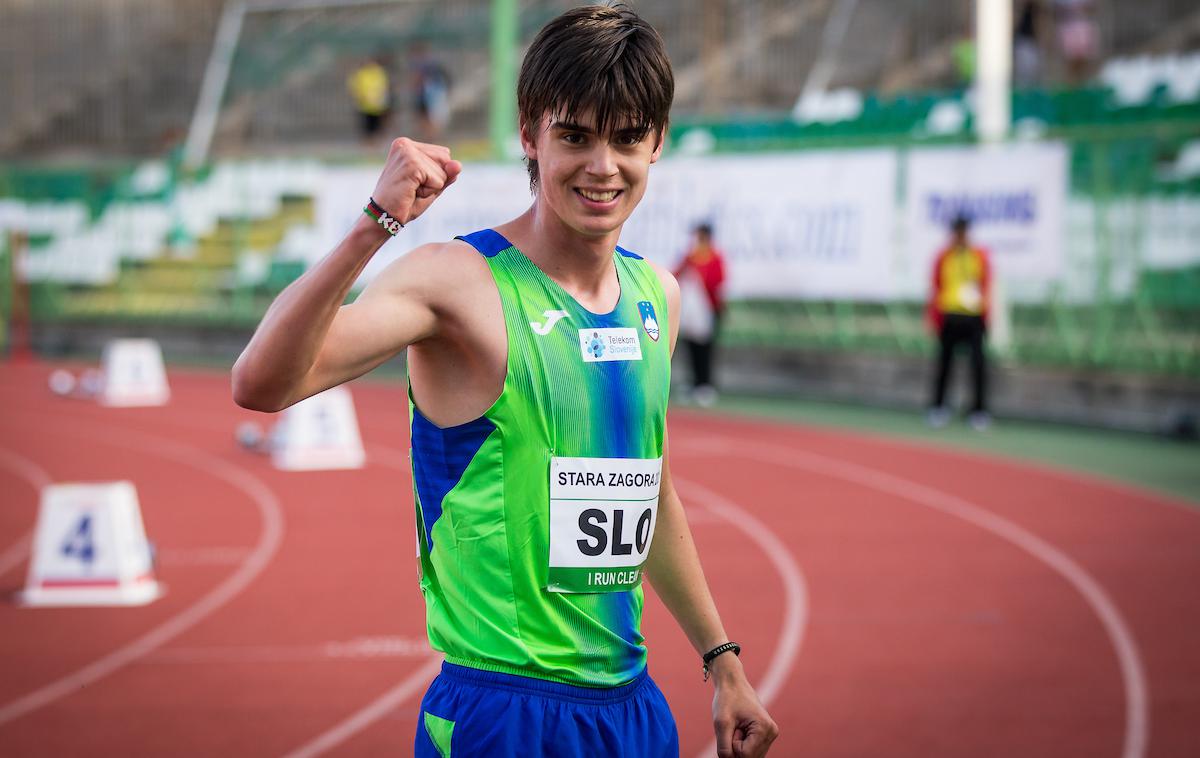 Vid Botolin | V finalu teka na 3000 m je Vid Botolin zasedel 13. mesto | Foto Peter Kastelic/ Sportida