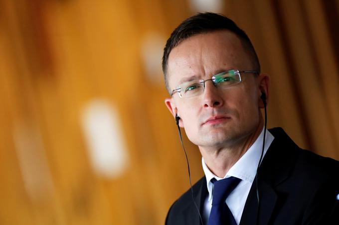 Madžarski zunanji minister Peter Szijjarto je s svojimi izjavami v Kambodži poskrbel za pravi preplah. | Foto: Reuters