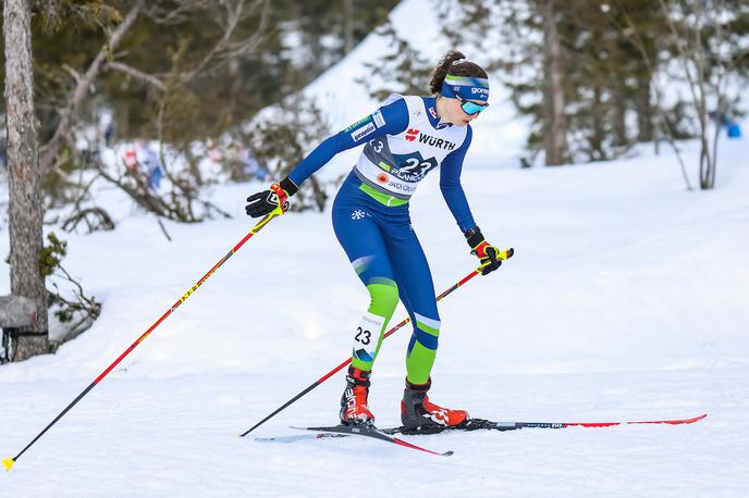 Silva Verbič Planica 2023 | Silva Verbič je na tekmi v Ramsauu zaostala za 20 tekmicami. | Foto Grega Valančič/Sportida