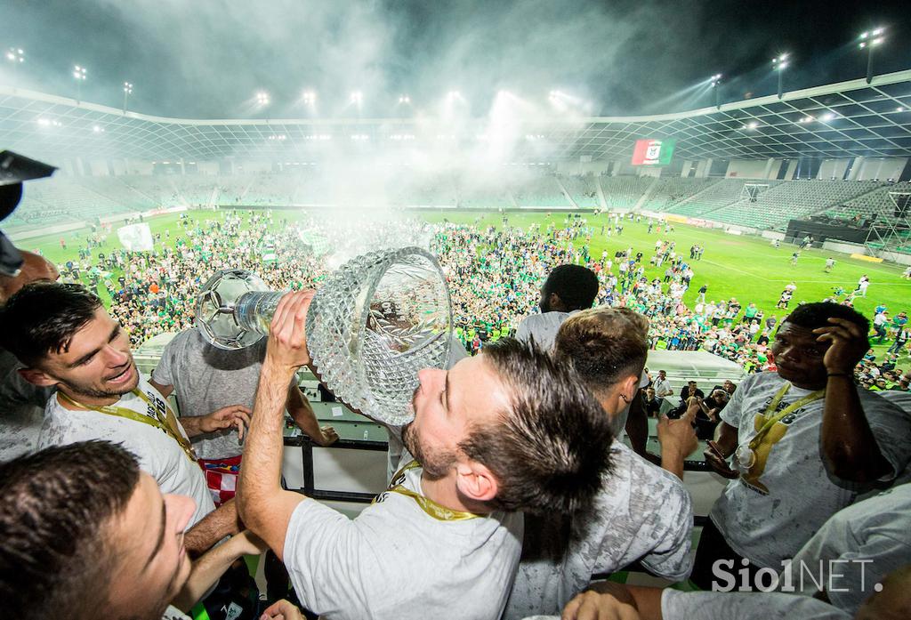 Olimpija Pokal Slavje Nogomet Finale Stožice