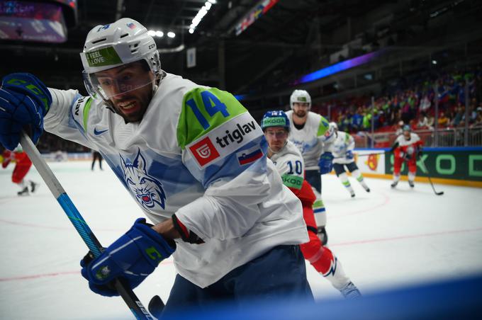 Prvič je na prvenstvu zaigral tudi branilec Matic Podlipnik. | Foto: Guliverimage/Vladimir Fedorenko