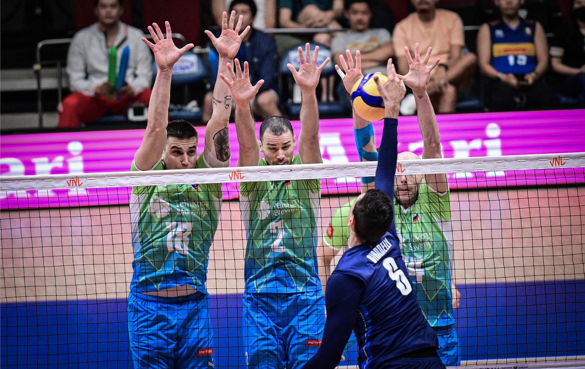 slovenska odbojkarska reprezentanca : Italija, liga narodov | Slovenski odbojkarji se merijo z zahodnimi sosedi. | Foto Volleyballworld