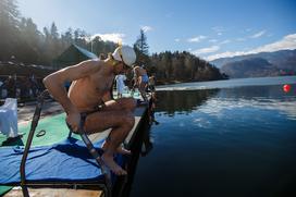 Bled zimsko plavanje rekreacija