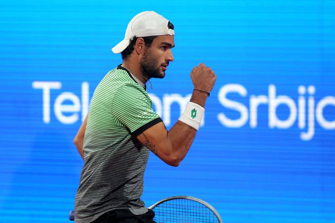 Matteo Berrettini | Italijan bo izpustil zadnji masters sezone. | Foto Guliverimage