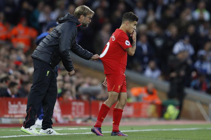 Jürgen Klopp, Philippe Coutinho | Foto Reuters