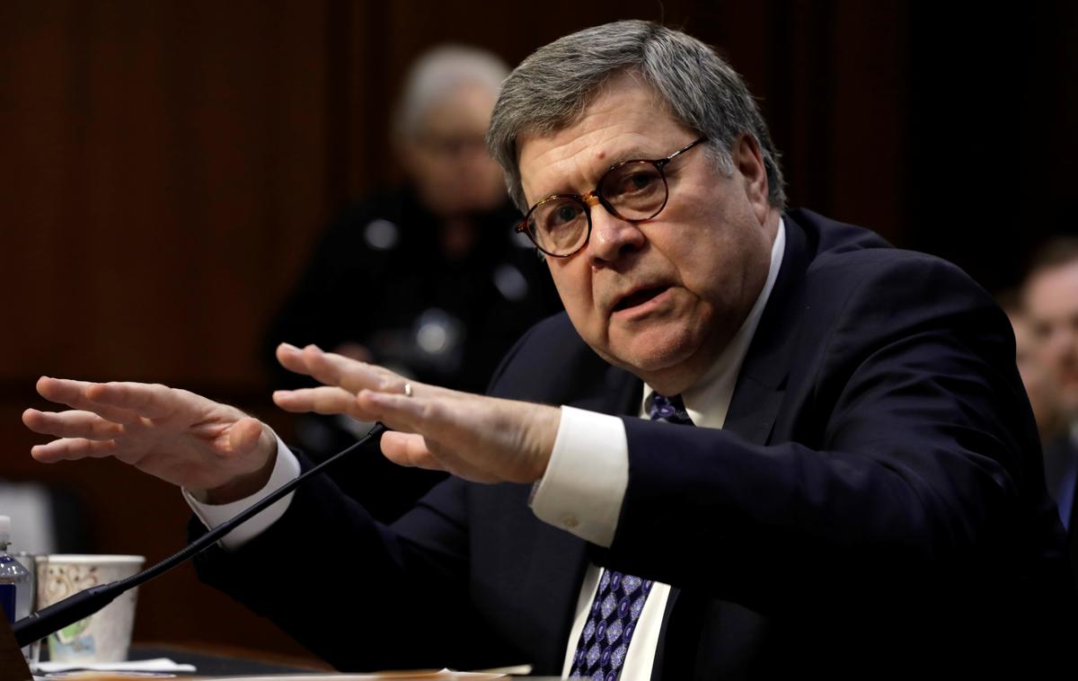 William Barr | Williama Barra bo predvidoma prihodnji teden za ameriškega pravosodnega ministra potrdila še republikanska večina v senatu. | Foto Reuters