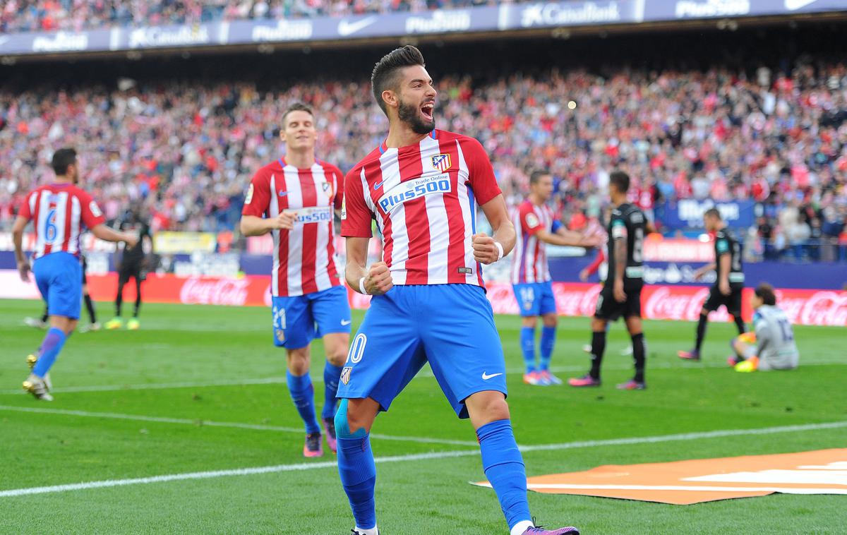 Yannick Carrasco Atletico | Yannick Ferreira-Carrasco bo spet nosil rdeče-beli dres. | Foto Guliver/Getty Images