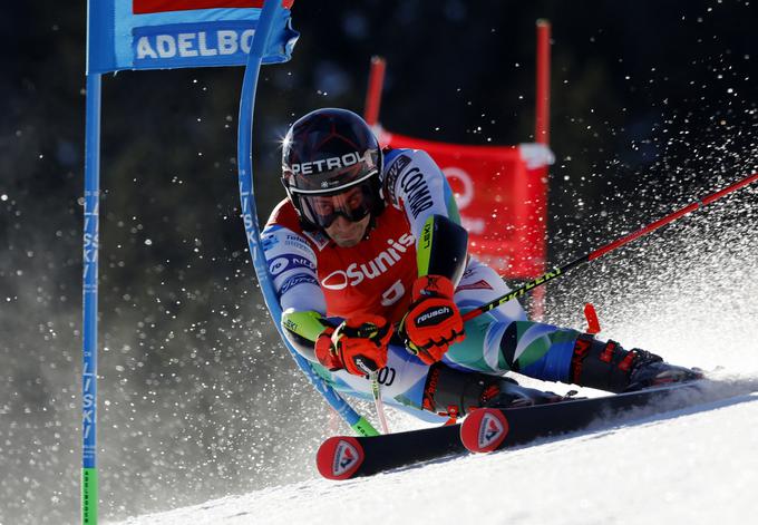 Žan Kranjec še petič med najboljših pet. | Foto: Reuters