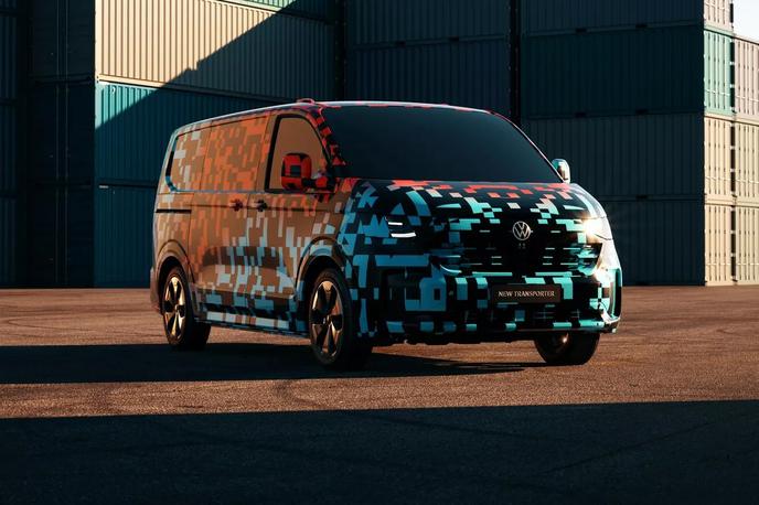 Volkswagen transporter | Za zdaj še zakrit novi transporter, ki ga bo Volkswagen prvič izdelal na Fordovi platformi. | Foto Volkswagen