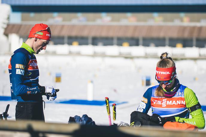 Jakov Fak & Polona Klemenčič, Oberhof 2023 | Slovenske barve bosta danes branila Jakov Fak in Polona Klemenčič. | Foto Grega Valančič/Sportida