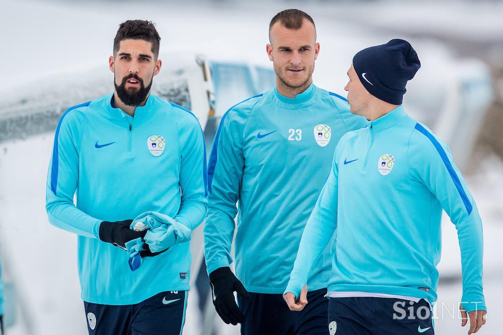 slovenska nogometna reprezentanca trening zbor Brdo