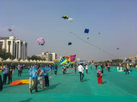 zmajevski festival, Indija, Gujarat