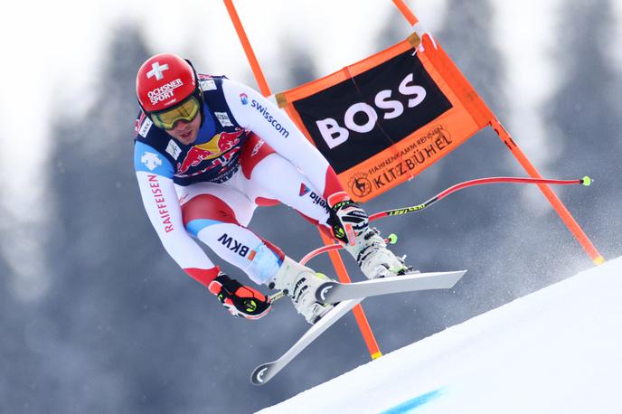 Beat Feuz | Švicar Beat Feuz je še tretjič v karieri pokoril sloviti Streif. | Foto Guliverimage