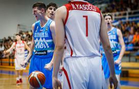 Fiba EP U18: Slovenija - Turčija polfinale