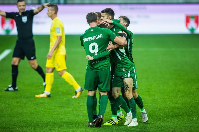 NK Olimpija | Olimpija ostaja neporažena tudi po derbiju proti Domžalam. Izgubila ni že 14 tekem v nizu. | Foto Grega Valančič/Sportida