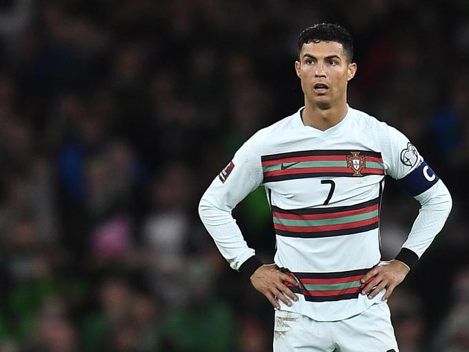 CR7 se pripravlja na SP 2022. Od leta 2004 ni izpustil nobenega velikega tekmovanja z reprezentanco. | Foto: AP / Guliverimage