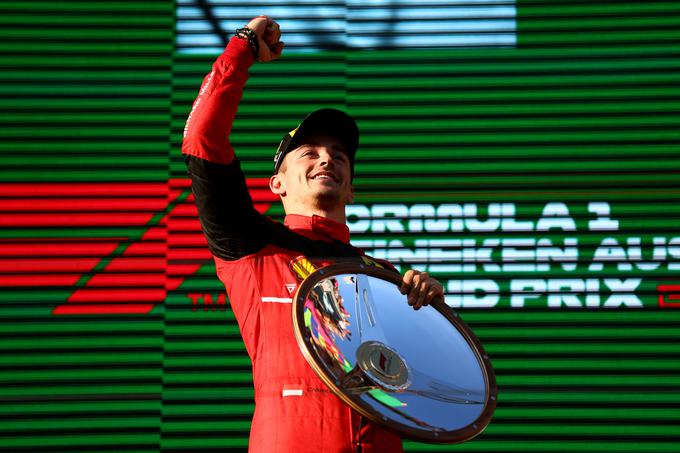 Lani je VN Avstralije v Melbournu dobil Charles Leclerc. | Foto: AP / Guliverimage