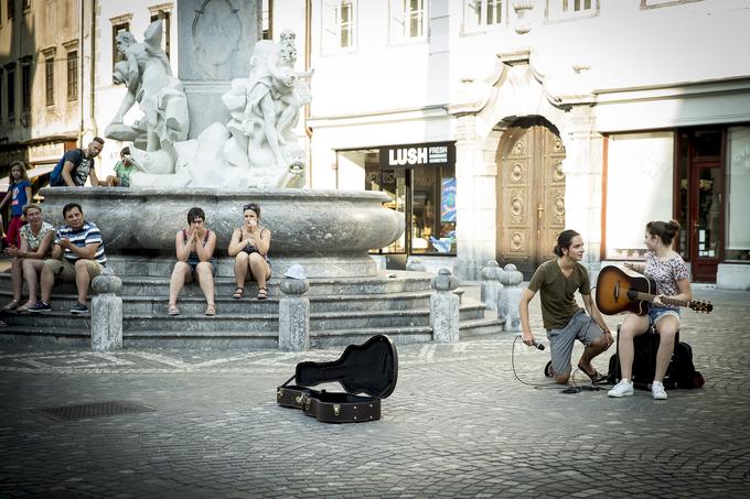 Ulični glasbeniki Ljubljana | Foto: Ana Kovač